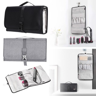 2024 Mới Di Động Du Lịch Túi Đựng Mỹ Phẩm Dành Cho Nữ Và Nam Dành Cho Dyson Airwrap Máy Sấy Tóc Styler Uốn Sắt Phụ Kiện Dung Tích Du Lịch Móc Treo Thiết Kế