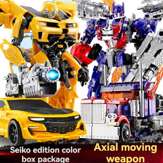 [Sẵn sàng] robot transformers biến hình bumblebee transformer robot optimus Transformers Toy King Kong Model Car Robot Bumblebee Dinosaur Wire Rope Hình Hợp kim Chính hãng Trẻ em Bé trai Bumblebee Car Robot Dinosaur Wire Rope Phiên bản hợp kim