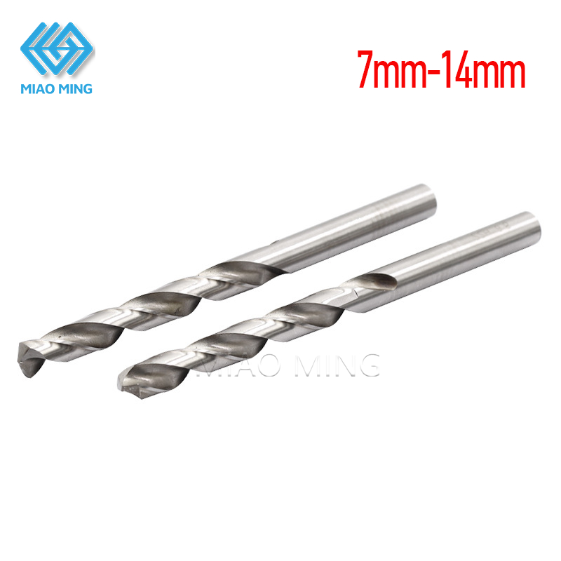 7mm-14mm HSS Mũi khoan xoắn mini trang sức gỗ tay Jobber 4241 Mũi khoan thép không gỉ cao