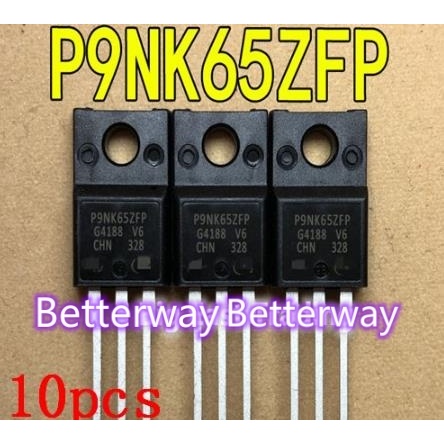 10 Chiếc Chính Hãng P9NK65ZFP STP9NK65ZFP TO-22OF 650V 7A Mới Chính Hãng
