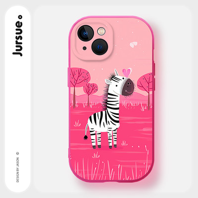 Ốp lưng JURSUE mềm chống bẩn hoạt hình dễ thương đẹp ngộ nghĩnh cho iPhone 16 15 14 13 12 11 Pro Max SE 2020 X XR XS ip 8 7 Plus kute Y5238Q