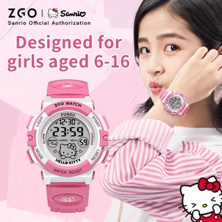 ZGO x Sanrio Đồng Hồ Điện Tử Trẻ em Chống Thấm thể thao 3052