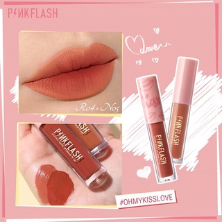 [Hàng mới về] Son kem lì PINKFLASH mềm mịn không khô môi chống nước lâu trôi