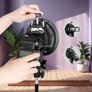 Có thể bán buôn Giá đỡ loại S cho giá gắn kết Bowens đèn flash Speedlite Snoot Softbox Làm đẹp món ăn phản quang Ô Washington057 Hàng giao ngay