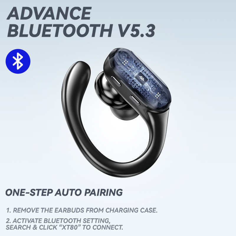 Lenovo XT80 Tai Nghe Thể Thao Không Dây Điện Thoại Bluetooth 5.3 Chống Nước Hifi Có Đèn Led Micro Khử Tiếng Ồn | BigBuy360 - bigbuy360.vn