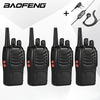 4 Bộ đàm hai chiều BaoFeng 888S 5W 16CH 1500mAh 
