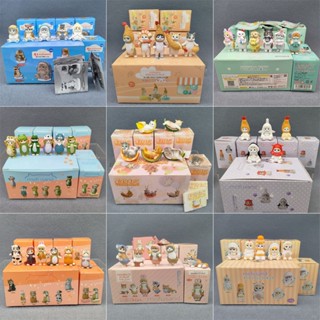  18 Phong Cách Có Hộp Hoạt Hình Anime Mifusand Cá Mập Mèo Chiên Tôm Hổ Cá Voi My Melody Kuromi Động Vật Mèo Q Phiên Bản PVC Nhân Vật Hành Động Mô Hình Đồ Chơi Búp Bê 