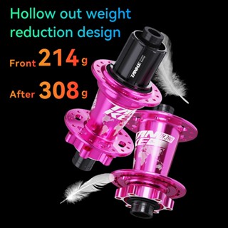 Tanke MTB Hub 6Paw 120 Âm Thanh 4Bearing 28 Lỗ 32 Lỗ Hồng QuickRelease Thru-Axle Trao Đổi Đĩa CardBrake Xe Đạp Trước / Sau Trung Tâm Xe Đạp8 / 9 / 10 / 11 / 12 Tốc Độ TH390-28