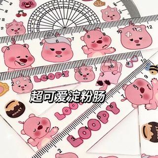 Bộ Thước Kẻ 15CM Mềm Mại Dành Cho Học Sinh