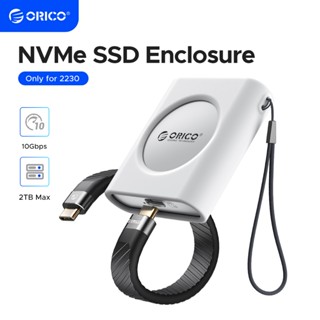  Vỏ SSD ORICO M.2 2230 NVMe Nhôm 10Gbps có vỏ silicon cho iPhone 15   Pro Max  IP30  
