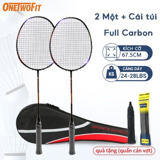 Onetwofit vợt cầu lông 4u 5u g5 sức căng: 22 – 28 lbs bộ vợt cầu lông di động thể thao ngoài trời