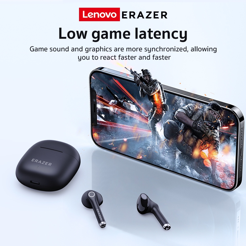 Lenovo Erazer XT90 Pro Tai nghe không dây Bluetooth 5.4 Tai nghe không dây Chất lượng âm thanh HIFI chống nước có Mic Tai nghe | BigBuy360 - bigbuy360.vn