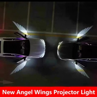 Đèn cửa xe cánh thiên thần đèn led cửa ô tô chào mừng cánh thiên thần xe ô tô không dây led cửa