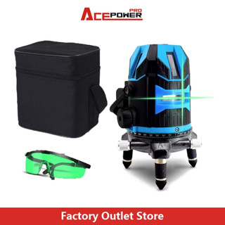 Máy cân bằng laser AcepowerPro bóng đèn LED siêu sáng, máy cân bằng laser thước laser máy cân bằng laser