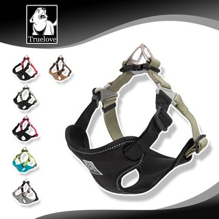 TRUELOVE Dịch vụ cho chó Vest Harness Bền mềm phản quang có thể điều chỉnh Đồ dùng cho thú cưng