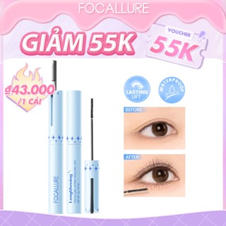 Focallure Pro-Length Mascara chống thấm nước siêu mịn Curl Lược lông mi Skinny đầy sợi