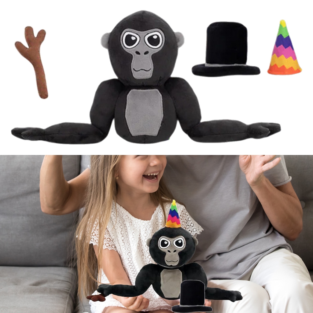 1 Chiếc Gorilla Tag Monke Anime Sang Trọng Đồ Chơi Nhồi Bông Sang Trọng Trẻ Em Gối Sinh Nhật Gorilla