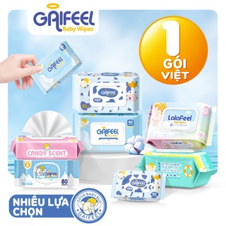  1 Gói  khăn giấy ướt GAIFEEL cho bé khăn ướt khăn lau em bé Tất cả các loại khăn ướt 