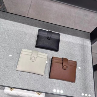 Cnk50701102-3 Túi đựng thẻ mini nhiều thẻ màu trơn khóa đơn giản dành cho nữ