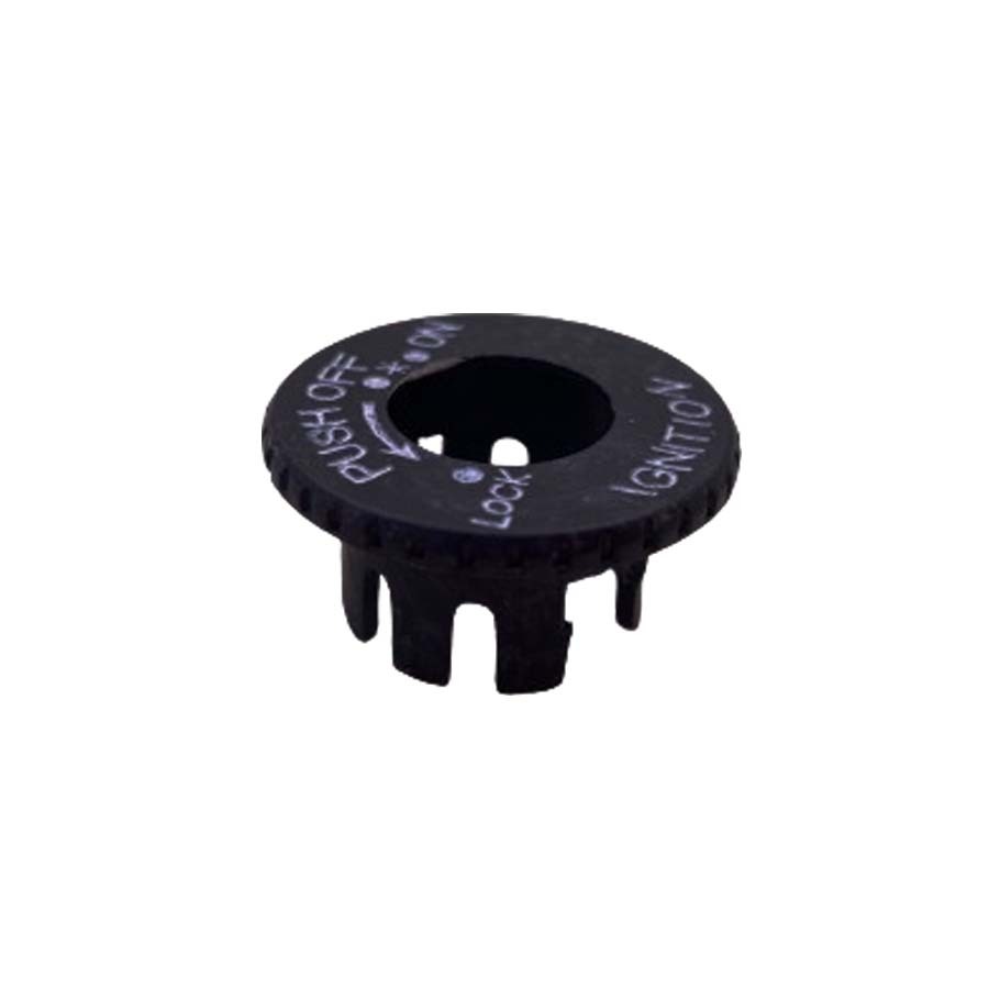 ABS Đen Xe Máy Đánh Lửa Khóa Viền Bao Phụ Kiện Xe Máy Xe Tay Ga Trang Trí Nắp Dành Cho Xe Yamaha JOG
