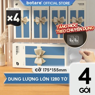 【4 gói Botare Hộp đựng nơ giấy treo 175*155mm 4 gói lớn 1280 tờ mỗi gói
