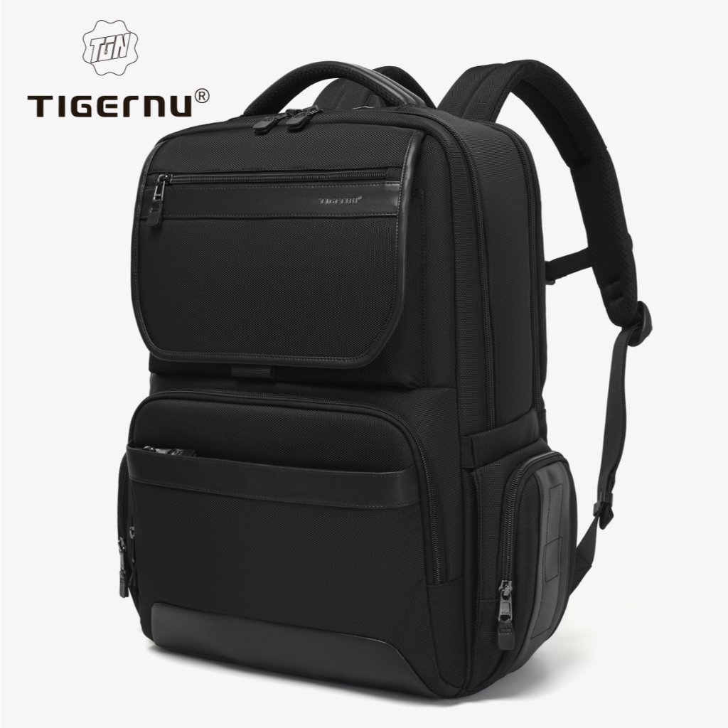 Tigernu 3916 Laptop Máy Tính Bảng Ba Lô Túi Đeo Vai Dung Tích Lớn Nhiều Lớp Chống Bắn Thời Trang (17inch)
