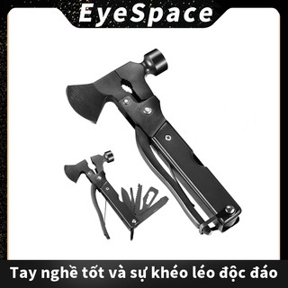 Multitool Axe Hatchet, Camping Essentials Survival Gear, 14 trong 1 Multi Tool Axe, Quà tặng đa năng để cắm trại đi bộ đường dài sinh tồn