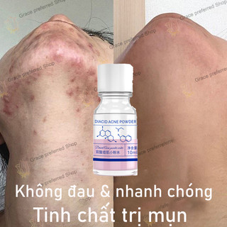 Tinh chất mụn loại bỏ mụn trứng cá làm sáng vết mụn 10ml axit salicylic axit lactobionic cân bằng nước và dầu dưỡng ẩm