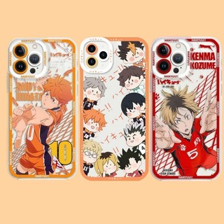 Ốp lưng cho iphone 6 6s 7 8 14 plus se 2022 x xs max xr 11 pro max 13 mini phone case angel eyes anime haikyuu shoyo hinata tobio kageyama kozume kenma soft clear silicone