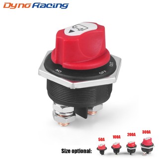 50a 100A 200A 300A DC 12V Xe Biểu Tình Pin Công Tắc Ngắt Điện Cách Ly Cắt Bộ Công Tắc Cho Xe Tải Ô Tô Xe Máy Thuyền