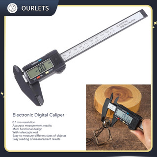 Dụng cụ đo thước cặp kỹ thuật số điện tử với thanh kính thiên văn 150mm 0.1mm
