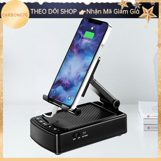 F28 Loa bluetooth kèm giá đỡ điện thoại kiêm sạc dự phòng