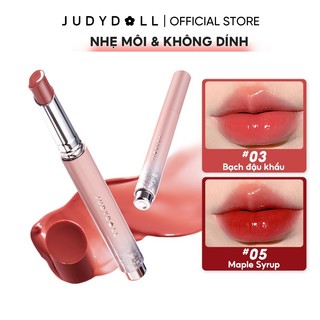 Son tint bóng JUDYDOLL dạng thỏi dưỡng ẩm lâu trôi không chảy không dính 2g