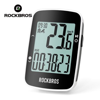  Rockbros GPS Đồng Hồ Tốc Độ Không Dây Thông Minh Nhạy Cảm Nevig Sạc Xe Đạp Máy Tính Nhẹ Chống Nước Bluetooth Strava Xe Đạp Máy Tính Thiết Bị Đi Xe Đạp 