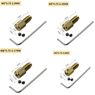 Mâm cặp mũi khoan mini m8 bằng đồng thau đa năng