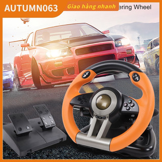Vô lăng chơi game Xoay 180 độ Tay lái có nhạy cao mái chèo cho PC Autumn063