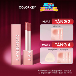 [COLORKEY X SSSS] Son môi Essense dưỡng ẩm bóng COLORKEY, Son môi Essense 3g