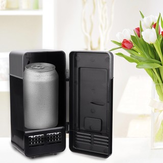 Tủ lạnh mini mini usb văn phòng sưởi ấm và làm mát tủ lạnh di động sử dụng đồ uống