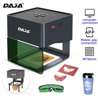 Máy khắc laser daja dj6 mini cầm tay bằng acrylic không kim loại tiện dụng