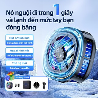 X76 Điện Thoại Di Động Tản Nhiệt Làm Mát Hiện Vật Bán Dẫn Làm Lạnh Có Thể Chơi Game Đá Chơi Game Làm Mát Mặt Sau Kẹp