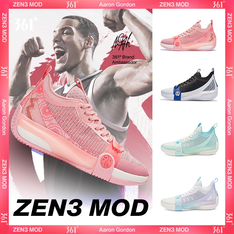 Giày bóng rổ Aaron Gordon Zen3 Mod / Zen3 Se 361 độ Huấn luyện chiến đấu chuyên nghiệp Lưới thoáng k