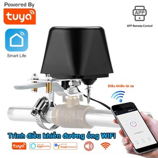 Van Điều Khiển Giọng Nói Thông Minh Tuya WiFi Tự Động Đóng Mở Bằng Tay Cho Alexa Google Assistant Tuya