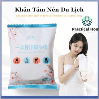  Khăn tắm du lịch dùng một lần kết hợp (70x140cm), Khăn tắm Cotton thoải mái