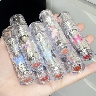 [Mới] Flortte Son bóng chống thấm nước Kem dưỡng ẩm môi không dính cốc