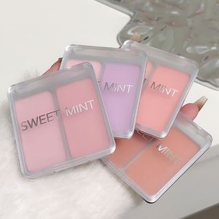 Bảng Phấn Mắt Sweet Mint 2 Trong 1 Sắc Tố Cao Mịn Mờ & Bóng Mắt Trang Điểm Mắt