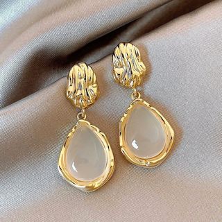 Giọt Nước Bông Tai Không Đều Thời Trang Nữ Cao Cấp Phong Cách Văn Học Bông Tai Đa Năng Bông Tai Thanh Lịch