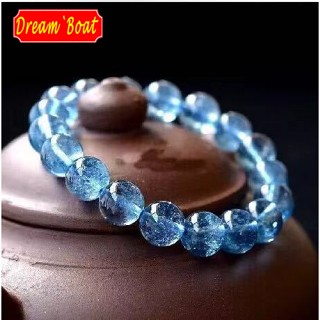  Blue Crack Quartz Natural Stone Crystal Bracelet,Vòng tay thạch anh nứt màu xanh Vòng tay đá quý Vòng tay phong thủy Vòng tay đá tự nhiên Vòng tay pha lê Vòng tay pha lê dành cho nam giới Vòng tay pha lê chữa bệnh Vòng tay pha lê 