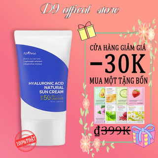 Kem chống nắng isntree/Hyaluronic Acid Natural Sun Cream isntree 50ml