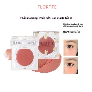 Flortte Narcissic Series Kem má hồng đa năng Son môi