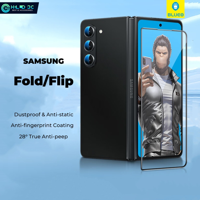 Kính cường lực Blueo cho Samsung Z Fold 7 / 6 bảo vệ màn hình riêng tư chống trầy xước Bảo vệ màn hì